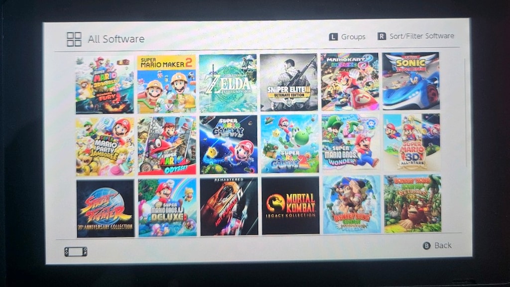 NİNTENDO SWİTCH V2 ÇİPLİ 128 GB SAMSUNG SD KART TEMİZ CİHAZ - 6