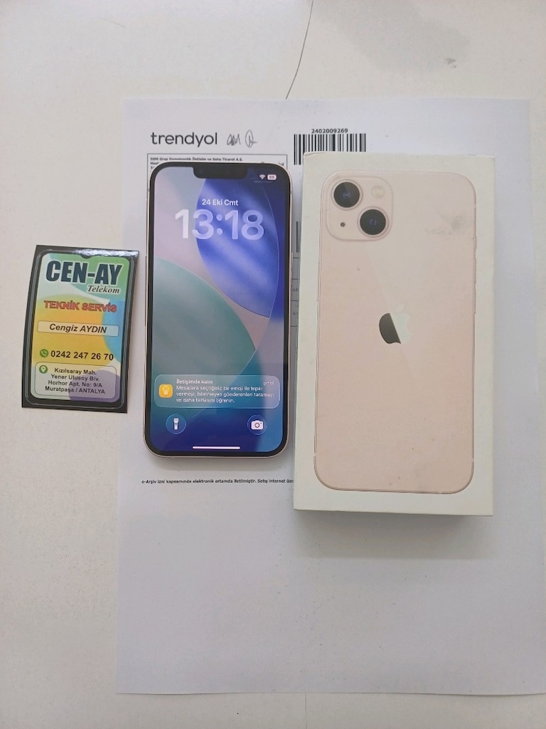 İPHONE 13 128GB HATASIZ PEMBE DEGİŞENSİZ - 2