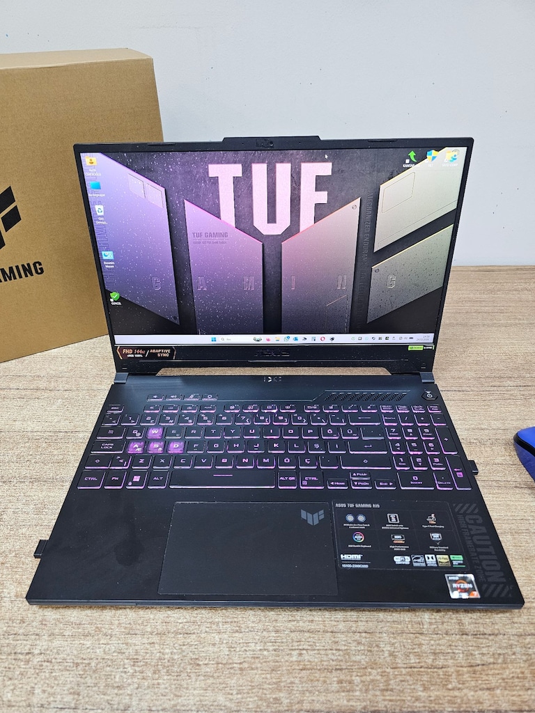ASUS TUF GAMING A15 RYZEN 7 / RTX 4060 (140W) GAMİNG - 6