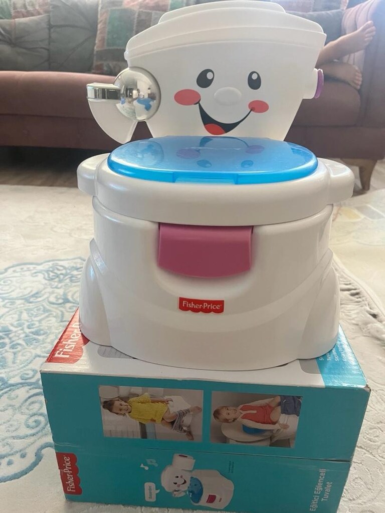fisher price tuvalet sesli çalışıyor kutusunda - 4