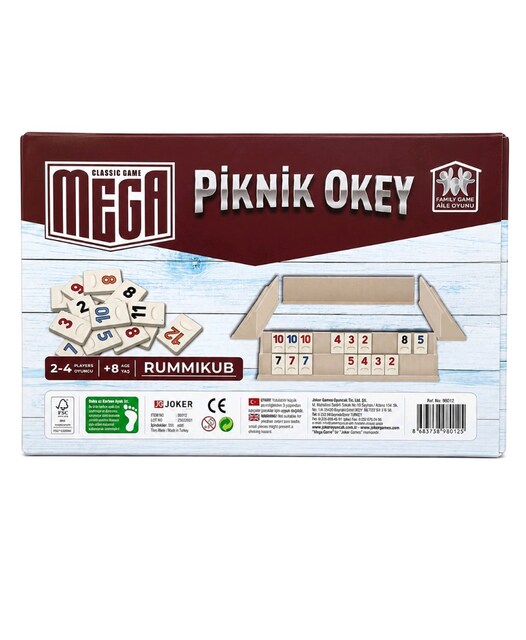 Piknik okey takımı