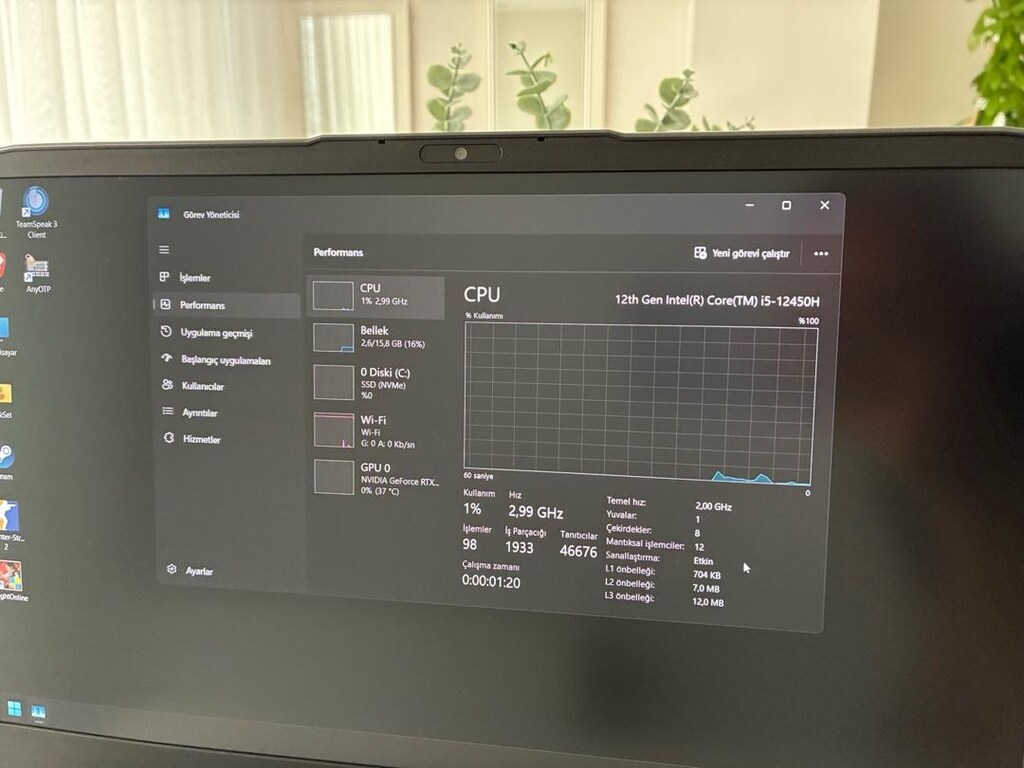Lenovo loq 3050 oyuncu laptop - 7