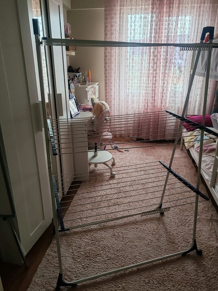 tchibo uc katlı çamaşırlik