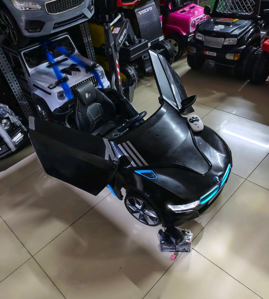 (AnkaCar çocuk oto galeri)BMW İ8 KUMANDALI&MANUEL AKÜLÜ ARABA - 13