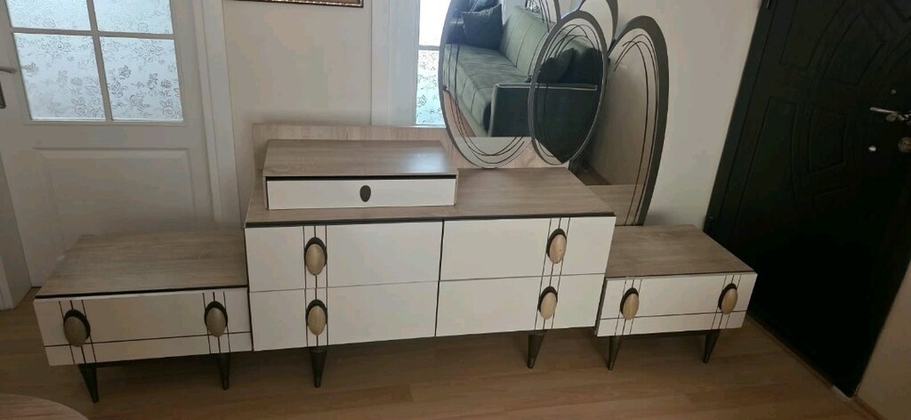 weltew mobilya Şifoniyer takımı, Makyaj masası ,komedinler - 2