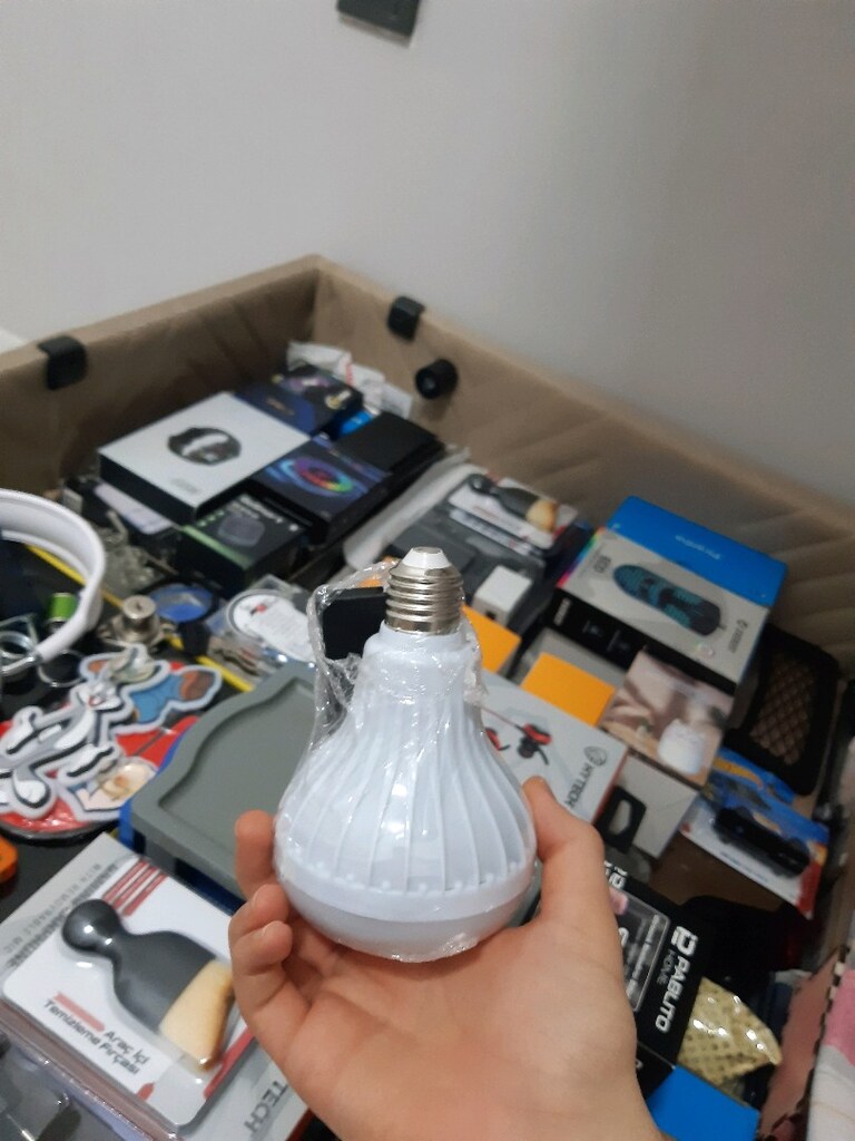 evinde avize tak hem ses bombası olsun bluetooth hem kumandalı ışık - 6