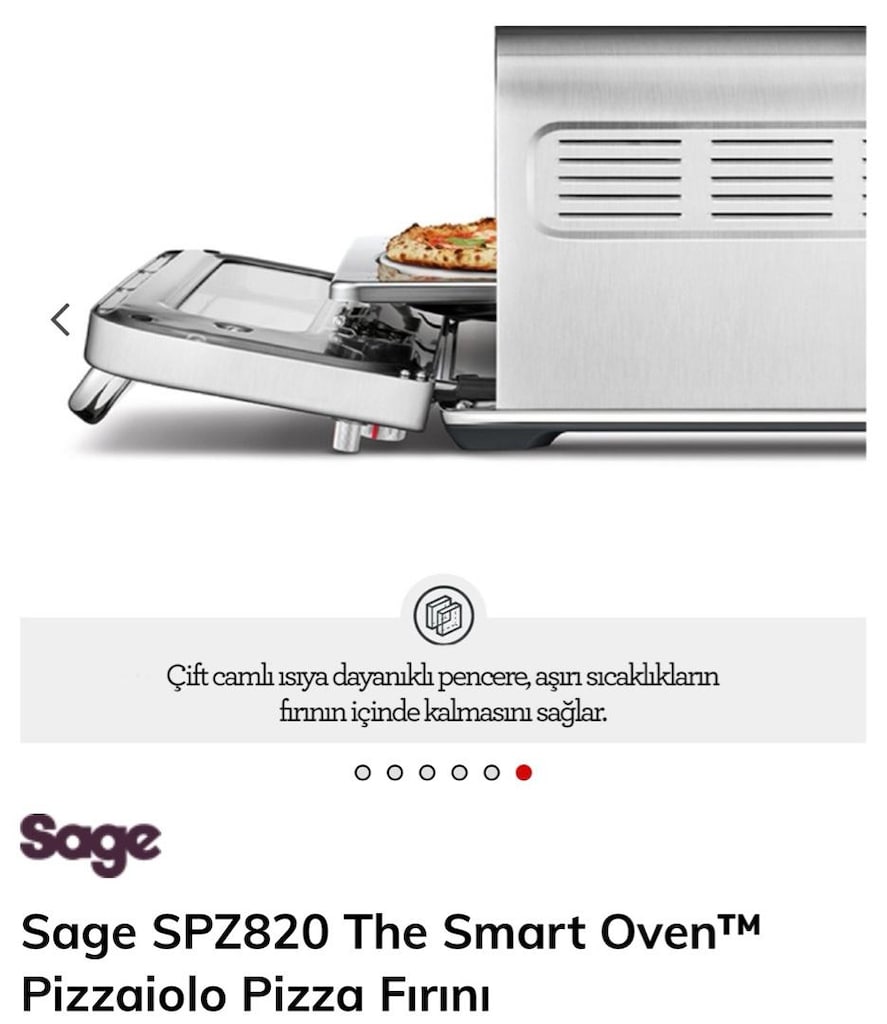Sage SPZ820 The Smart Oven Pizzaiolo Pizza Fırını - 11