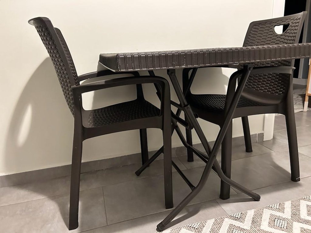 Rattan Masa 2 Sandalye 2 Tabure - 2