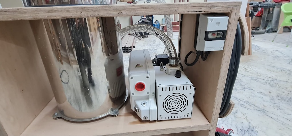 Zerovac SVS 1080 80lt Epoksi Vakum Seti - 3
