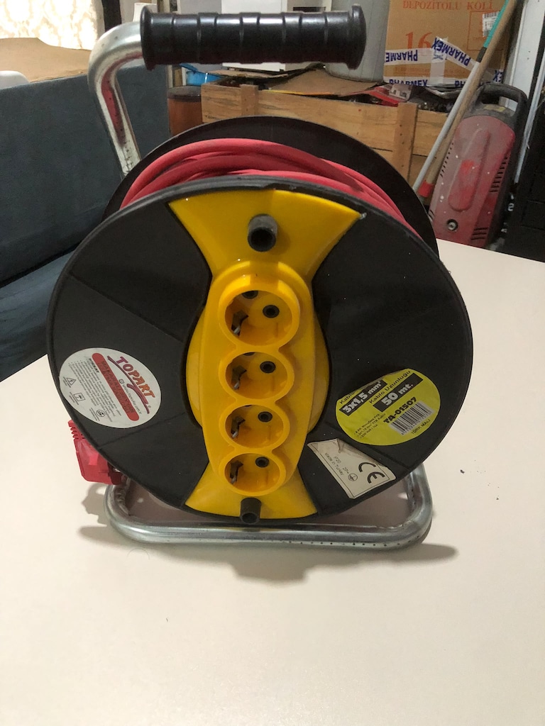 topart uzatma kalbosu 50 m 3x1,5 mm - 3