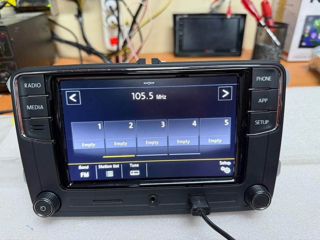 rcd330 golf Polo Passat Caddy jetta orj carplay usb Aux kamera uyumlu - 3