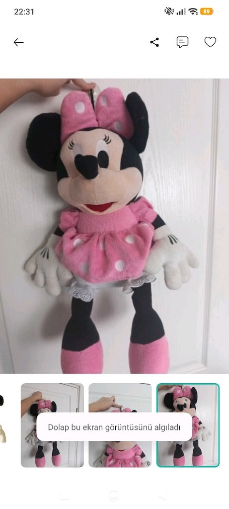 Minnie Mouse Peluş Oyuncak 50 cm - 3
