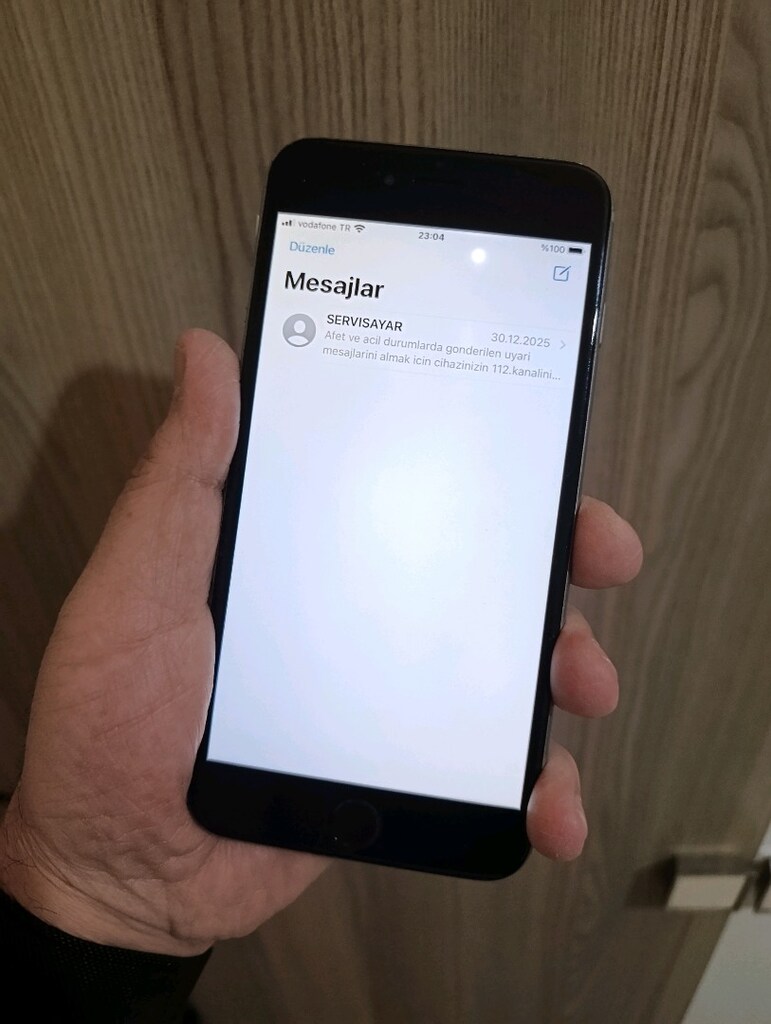 İPHONE 6S-PLUS 128GB PİL 100 PARMAK İZİ ÇALIŞMİYOR EKRANDA LEKE VAR - 13