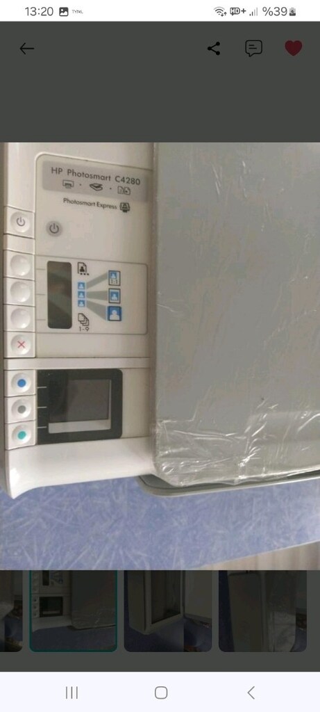 HP Photosmart C4280 Yazıcı Tarayici - 4