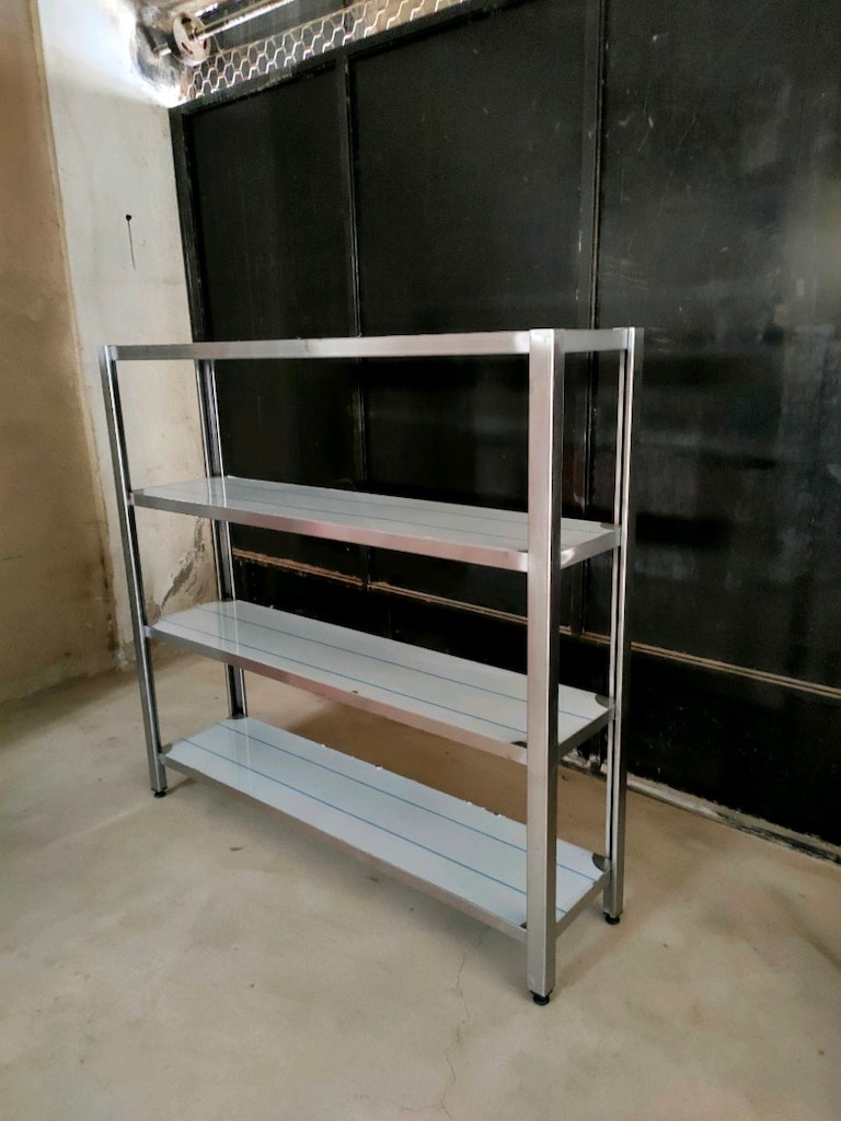 krom istif rafı soğuk oda rafı krom istif raf - 9