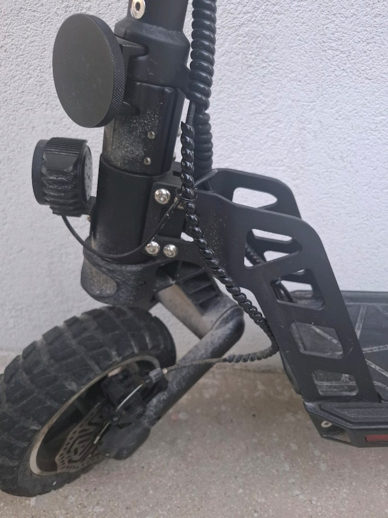 BOOD Kickscooter QR1200 1200 W 60 km Menzil Elektrikli Scooter Siyah - 2