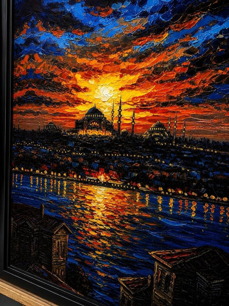 CAMLI ÇERÇEVELİ PREMİUM TABLO - 3