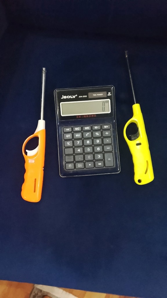 çakmak ve hesap makinesi - 5
