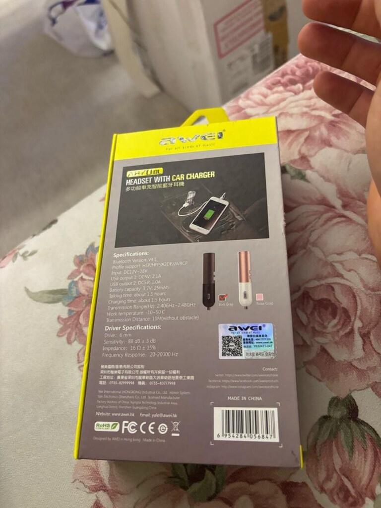 awei a870bl araç bluetooth - 3