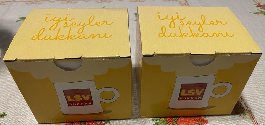 Yılbaşı Ağaç Desenli Kupa 2'li Set - 2