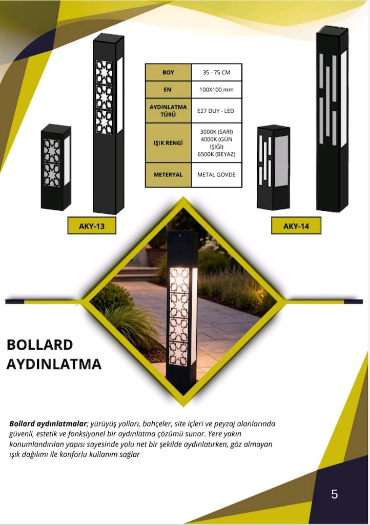 BAHÇE AYDINLATMA ÜRÜNLERİ - 14