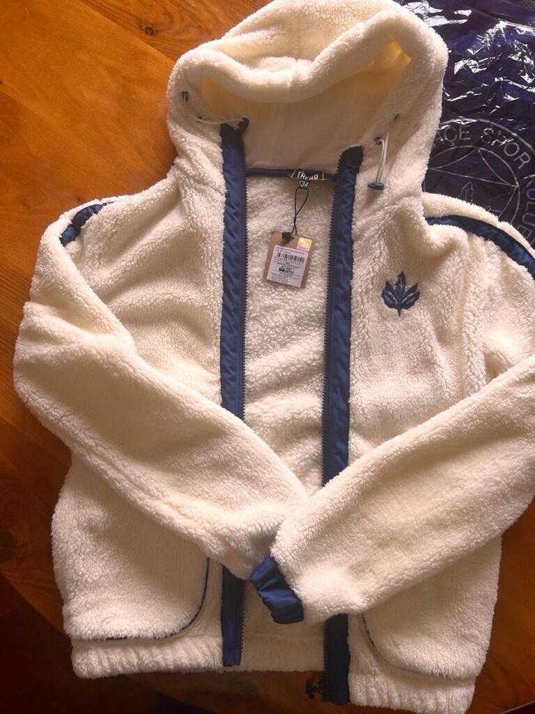34 beden krem rengi taraftar polar mont - 2