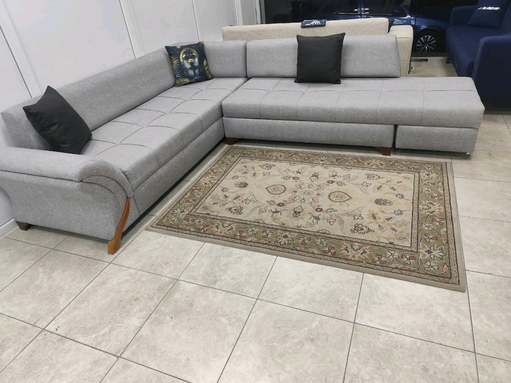sıfır Kaplama Gri Köşe Koltuk L koltuk takımı - 3