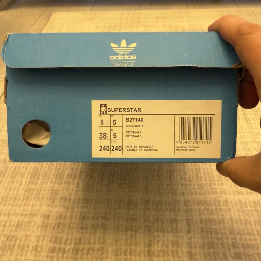 Adidas Superstar Siyah Bağcıklı Spor Kadın Sneaker 38.5 no - 7