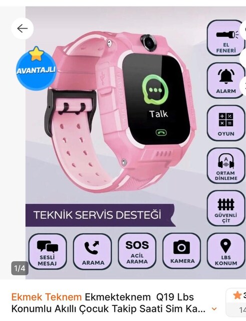 akıllı çocuk saati