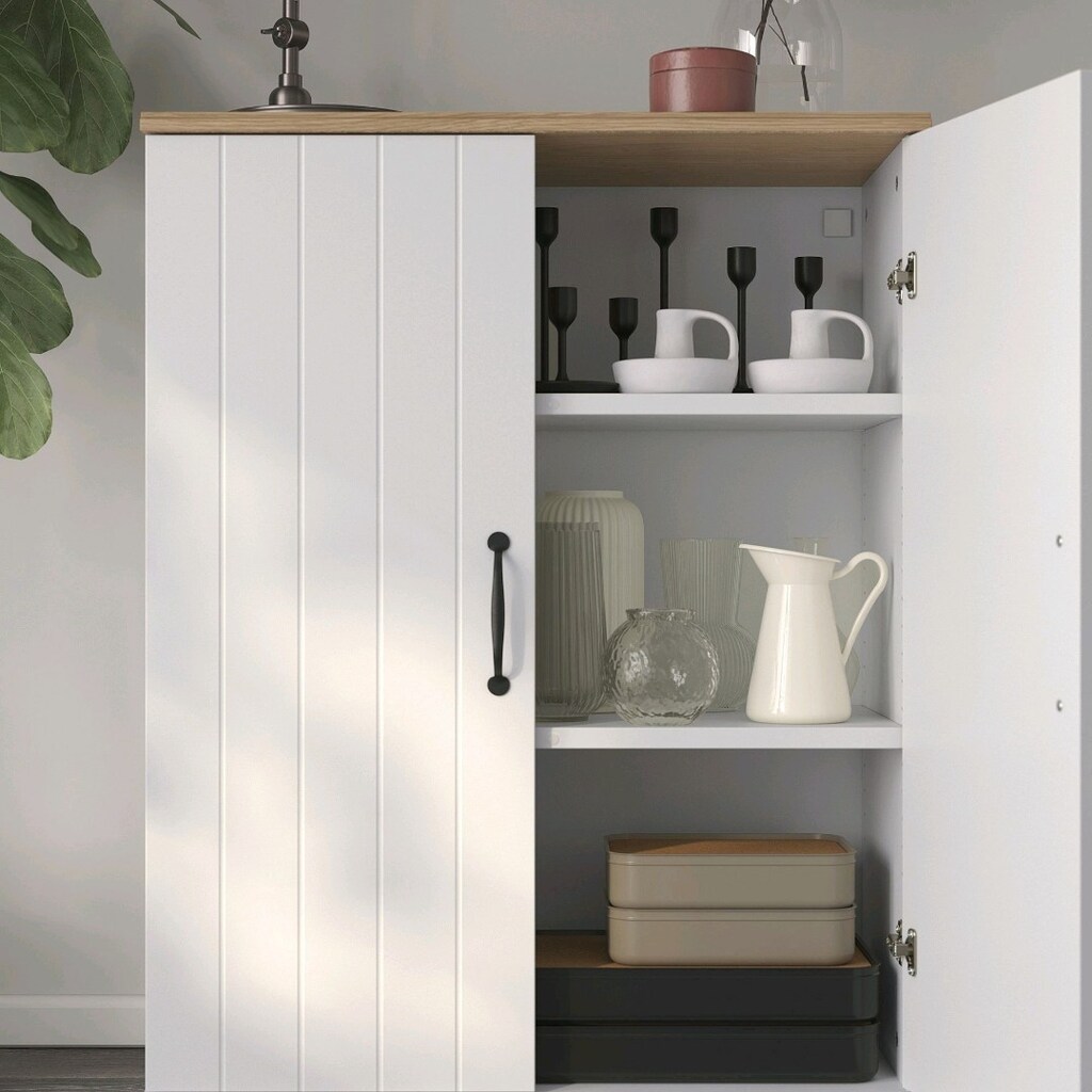 ikea SKRUVBY büfe ,kahve köşesi beyaz, 70x90 cm - 7