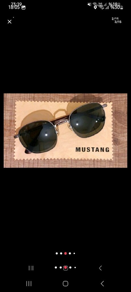 MUSTANG MU2192 Col.01 52-20 140 Güneş Gözlüğü - 3