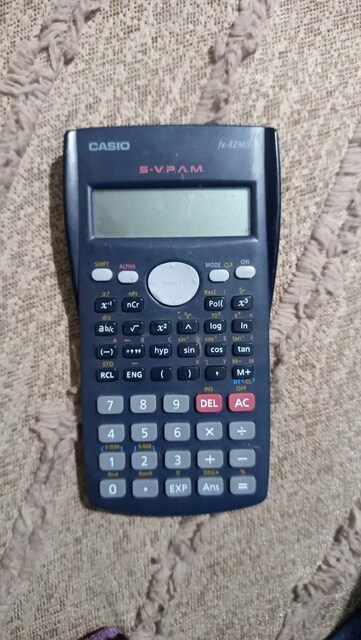 casio fx 82ms bilimsel hesap makinesi