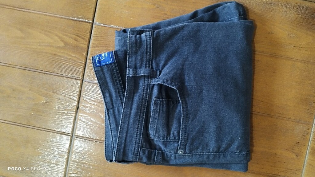 #PierreCardin likralı kot pantolon  Eni 47 Boyu 96 Paça 17 - 7