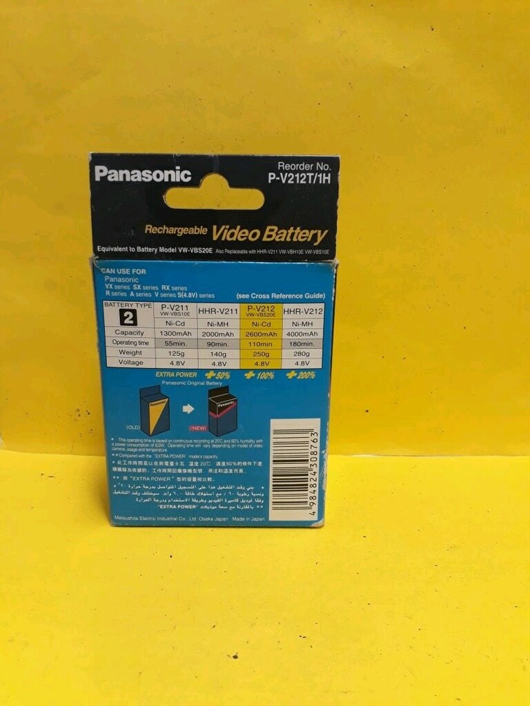 panasonic video kamera bataryasi - 2