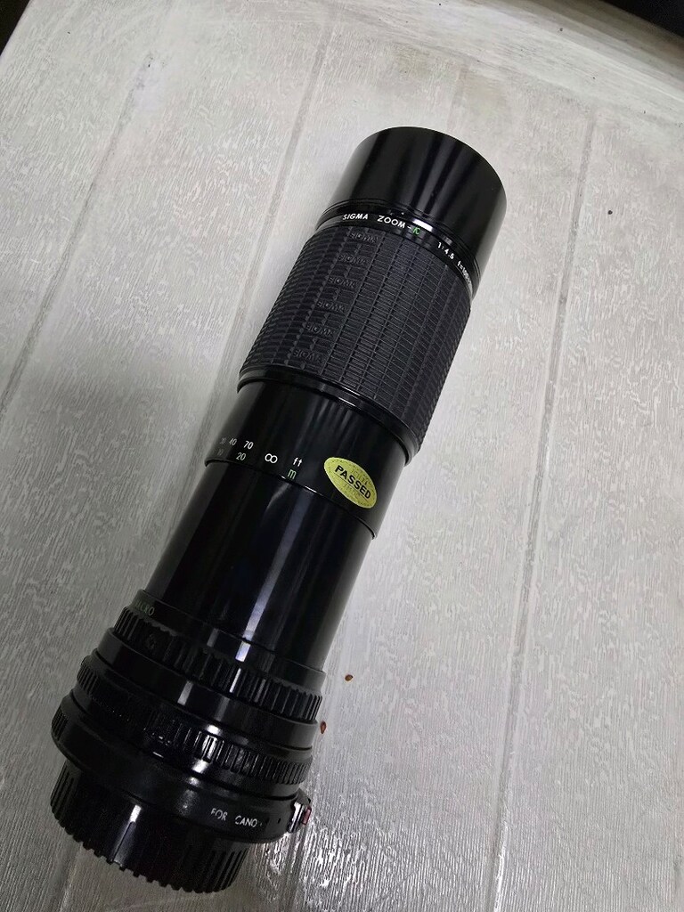 Canon FD - Sigma 100-200mm f4.5 ANALOG - 5
