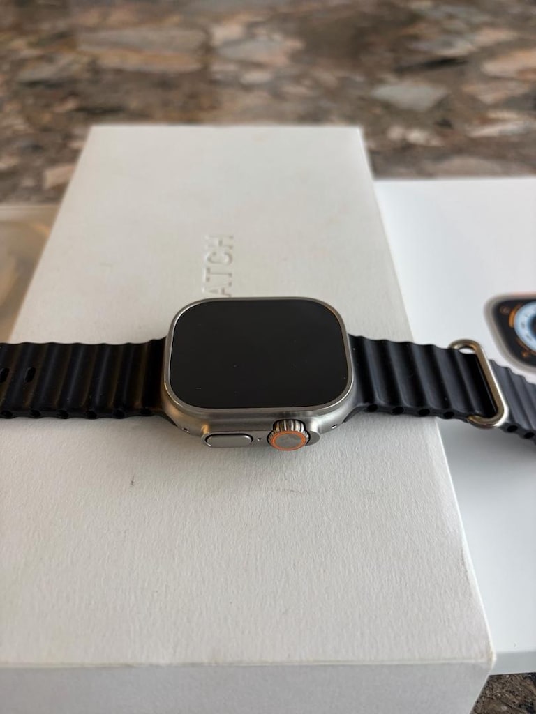 APPLE WATCH ULTRA 49 MM KUTU ŞARJ YEDEK KORDON - 4
