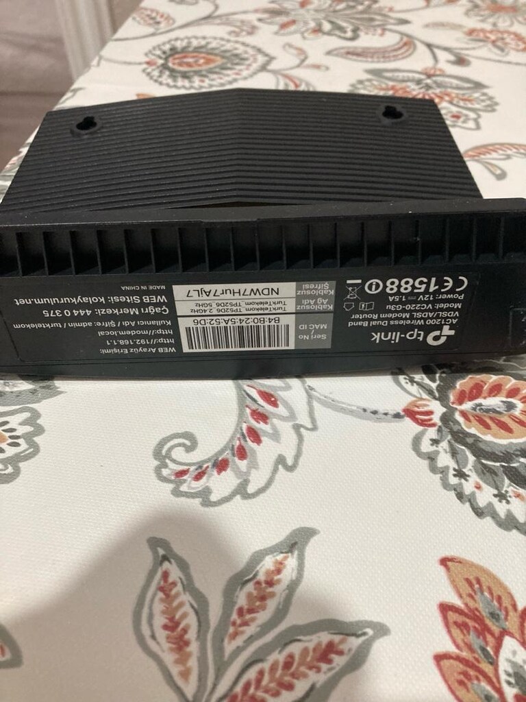 tp-link modem - 2