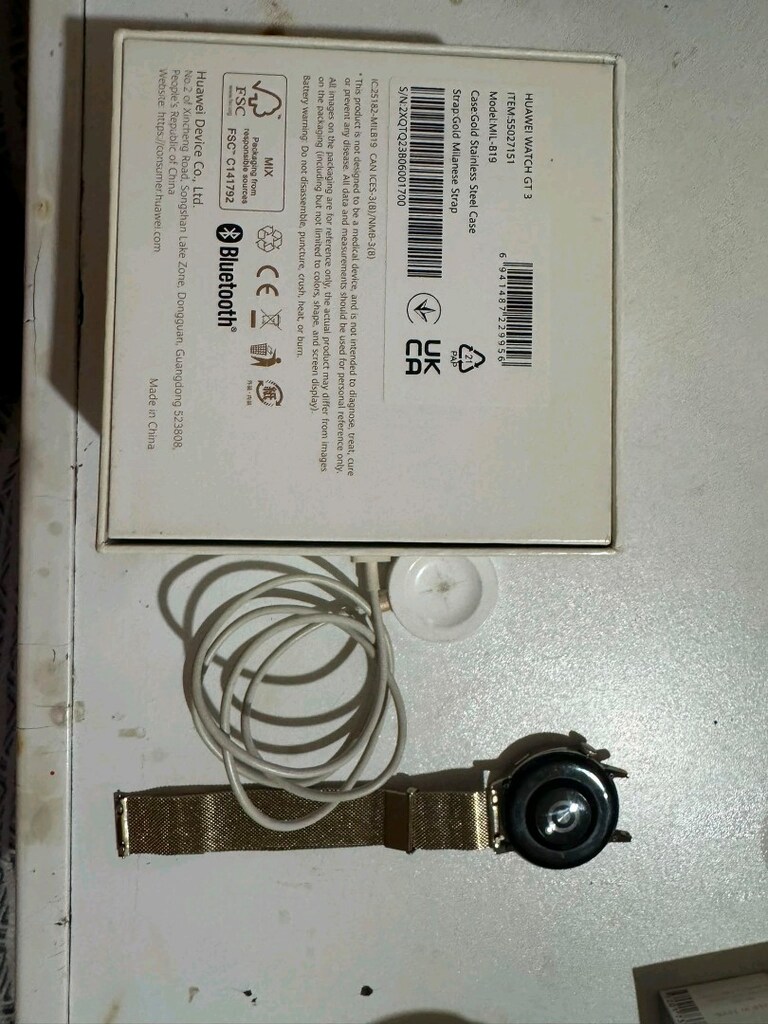 Huawei Watch GT 3 Elegant 42mm - Altın - 8