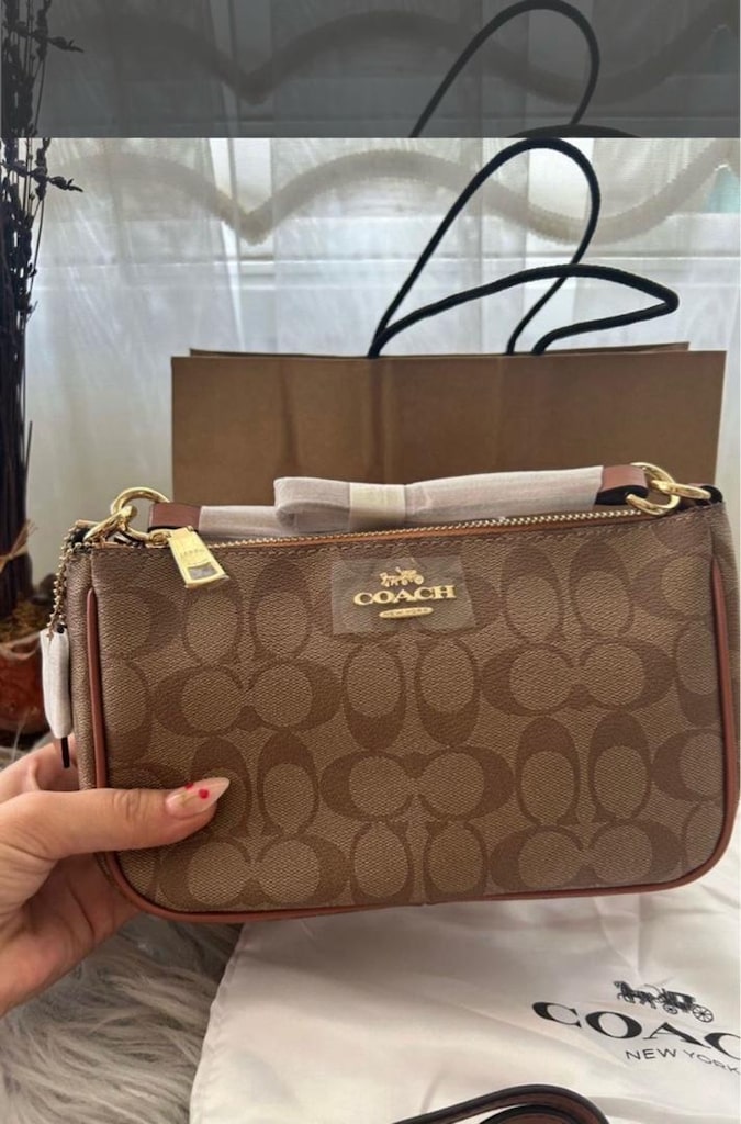 COACH MESSICO TOP HANDLE POUCH