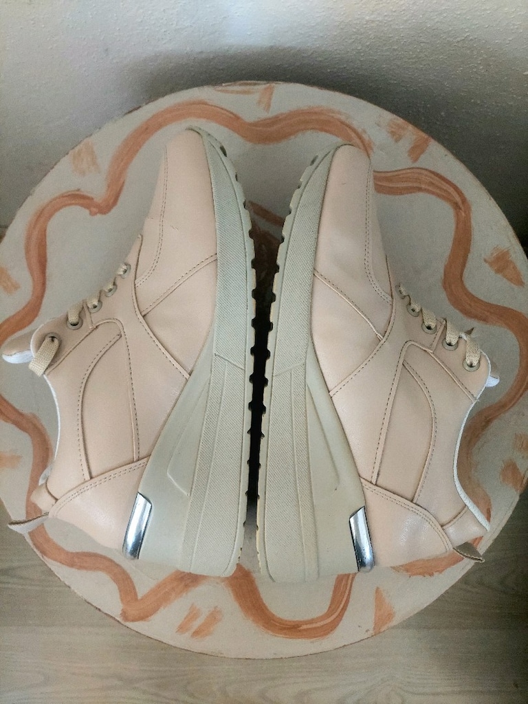 Kadın Bej renk Dolgu Topuklu Sneaker - 5