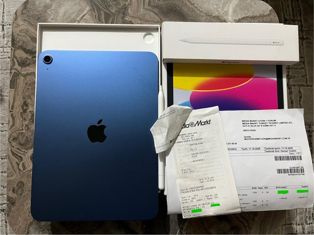İpad A16 11. Nesil+APPLE PENCİL - 2