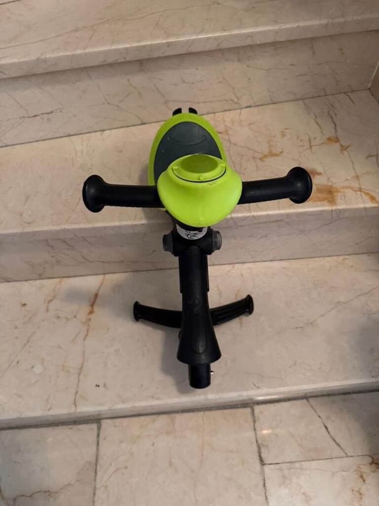 3in1 Globber Go Up Deluxe 3 Tekerlekli Katlanabilir yeşil Scooter - 2
