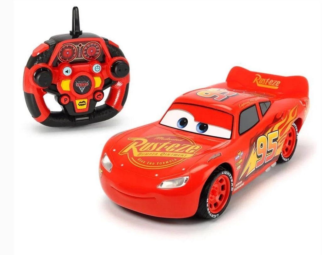 Dickie Cars 3 Şimşek McQueen 1:16 Uzaktan Kumandalı Araba - 8