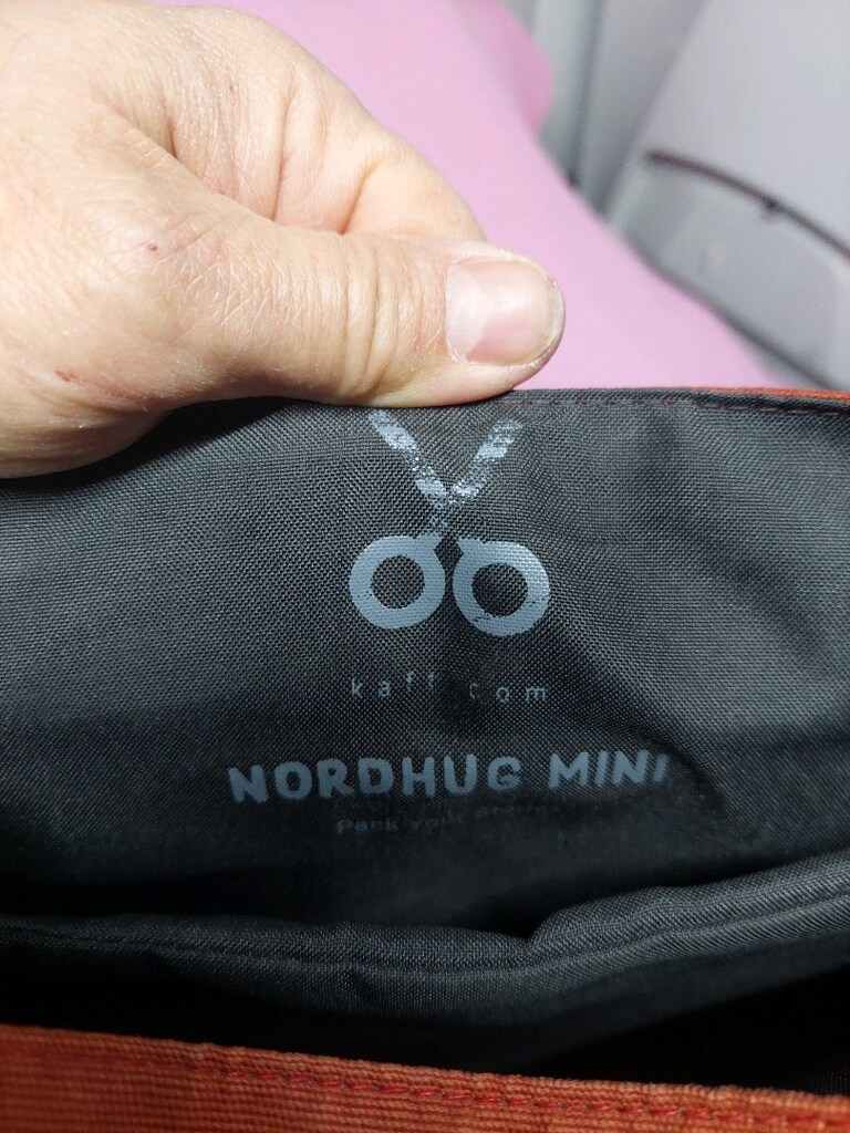 Kaft Nordhug sırt çantası. Nostaljik bir üründür. Temiz. - 10