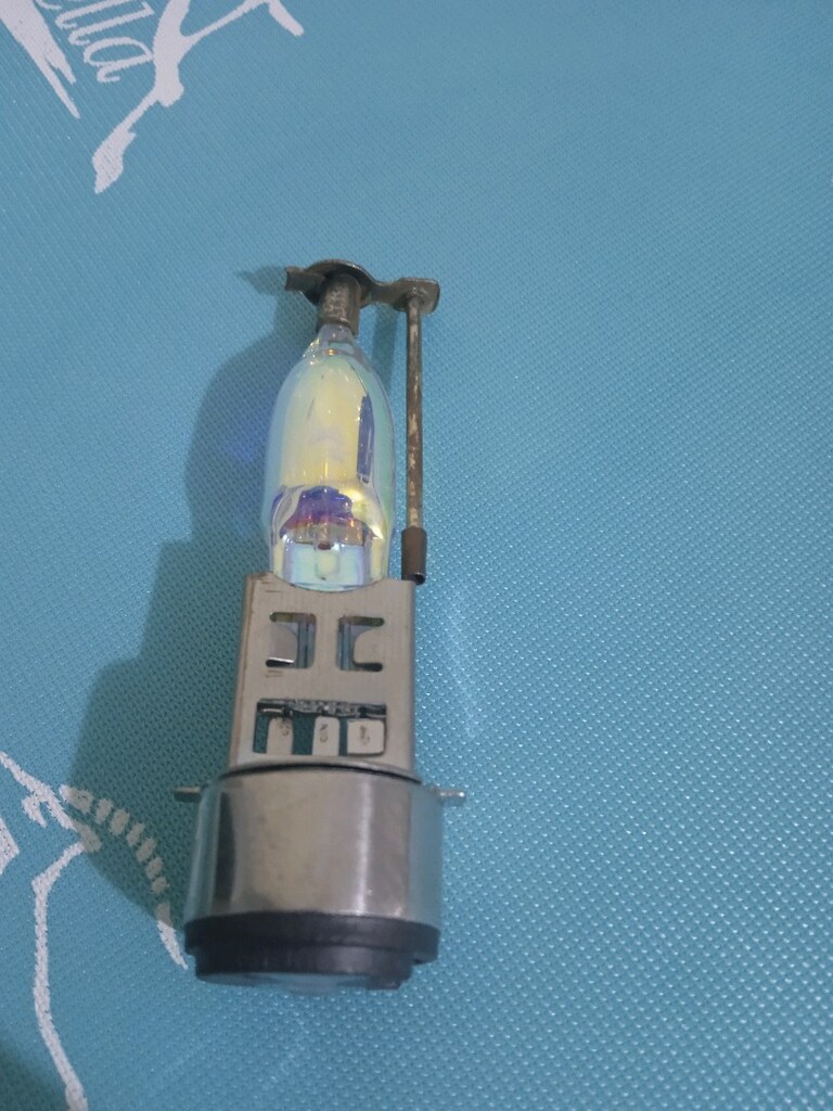 xenon efektli colormatik motosiklet ön far - 3