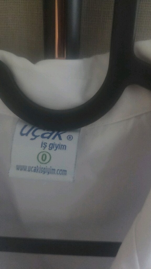 36/s/xs bedenlerde kadın beyaz önlük - 7