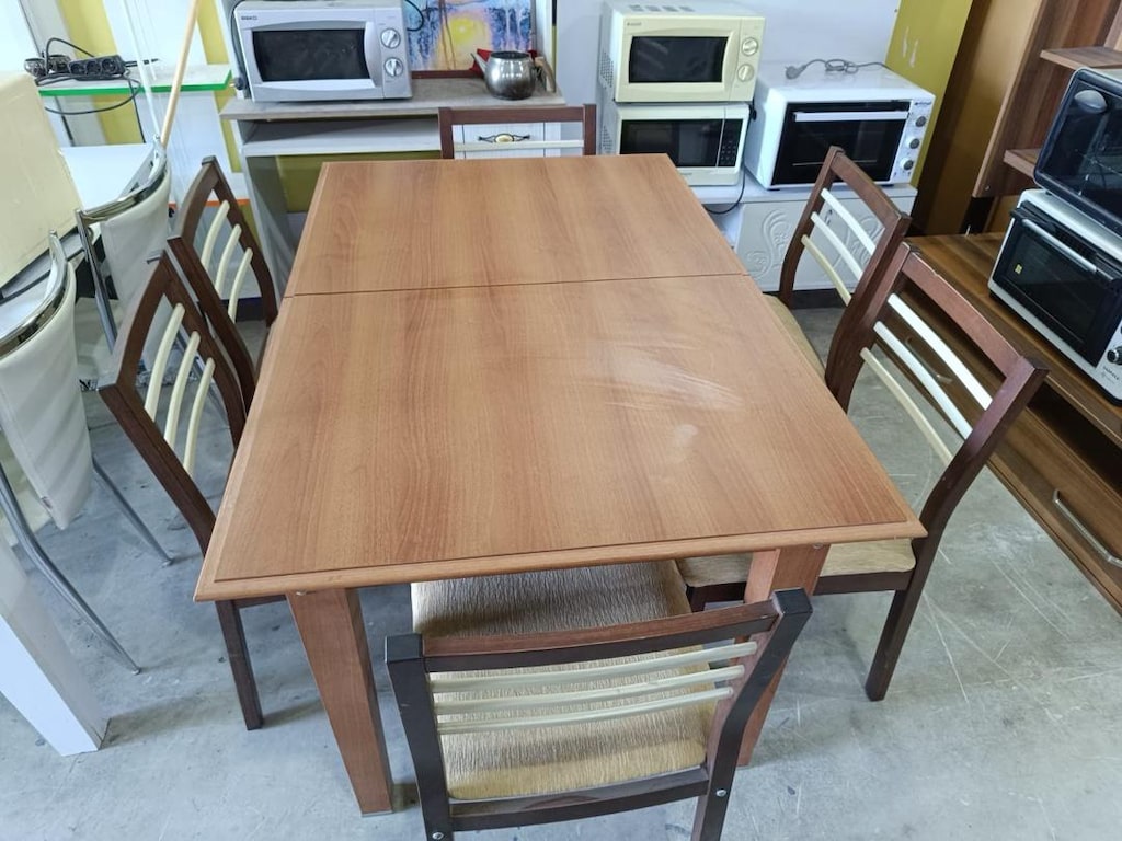 sıfır masa 6 sandalye - 5