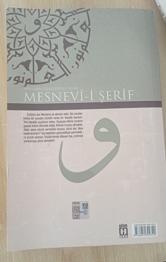 Mesnevi-i Şerif - Mevlana Celaleddin-i Rumi (Uğur Tuna Yayınları) - 2