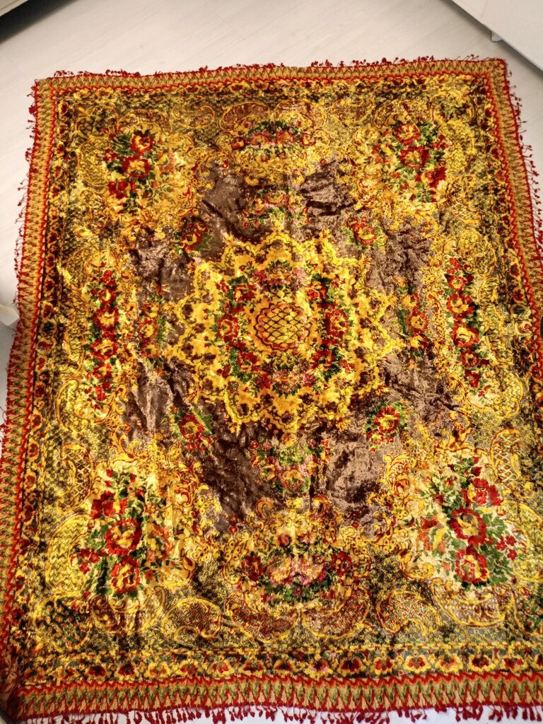 antika halı yatak örtüsü duvar halısı - 10