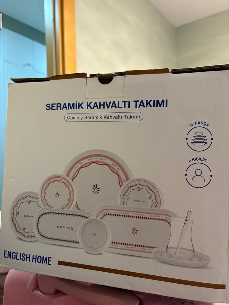 English Home 32 Parça 6 Kişilik Kahvaltı Takımı - 6